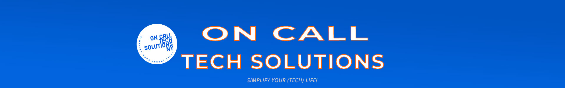 On Call Tech Solutions Banner
